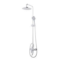 貝朗衛浴全銅淋浴花灑手持淋浴噴頭淋雨頂噴衛浴F6215218CP-A