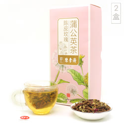 陳李濟 陳皮玫瑰蒲公英茶（花茶,養生茶,獨立包裝,60克*2盒）