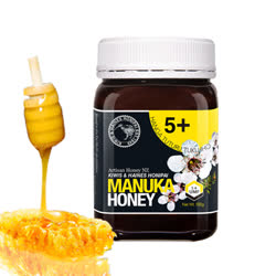 基維氏 （KIWIS）新西蘭進口 麥盧卡UMF5+蜂蜜500克單瓶裝