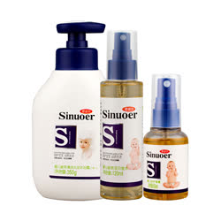 思諾爾（Sinuoer） 洗發沐浴防護噴霧3件組