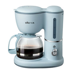 [商城]小熊（Bear）咖啡機 0.6L全自動小型美式滴漏壺滴濾機家用泡茶煮咖啡壺 KFJ-A06K1