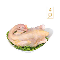 新春年菜鋪,大瀛 崇明童子雞720g*4 加贈童子雞720g