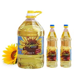 欧利亚提 乌克兰原装进口 压榨葵花籽油5L*1瓶+1L*2瓶分享装（一级）