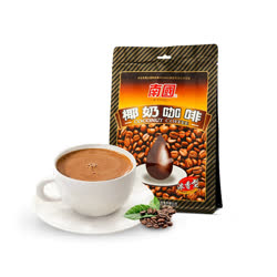南国 海南特产速溶浓香型椰奶咖啡340g*1袋（17g*20小包）