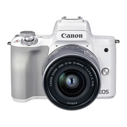 佳能（Canon）EOS M50 Mark II M50二代 微单数码相机 15-45标准变焦镜头套装 标配