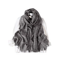 艾達曼迪  羊毛簡約圍巾披肩WJ3606