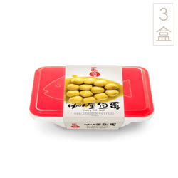 四海魚蛋 咖喱魚蛋270g（12粒）*3盒組合裝