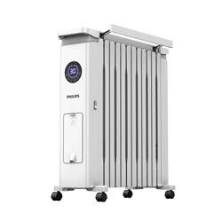 飛利浦（PHILIPS）取暖器/電暖器/電暖氣片家用供暖12片遙控電熱油汀AHR3144YS
