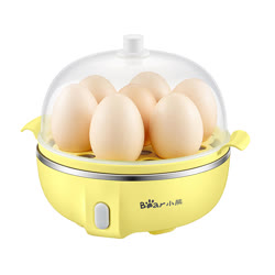 [商城]小熊（Bear）煮蛋器 家用早餐機迷你蒸蛋器自動斷電單層可煮7個蛋 ZDQ-B07T2