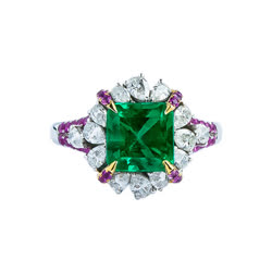 綠愛珠寶 18K金祖母綠戒指（2.08克拉）孤品 L14