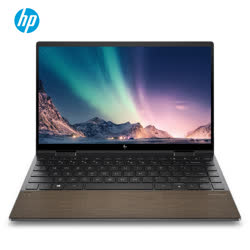 【爆款】惠普HP【ENVY】笔记本电脑13.3 FHD 1W 100%/i5-1165G7/16G/512G PCIE/MX450-2G独显/黑色（木纹版）/指纹识别 背光键盘