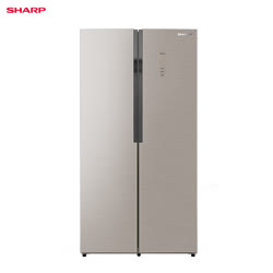 夏普（SHARP） BCD-536WSXE-N 536升 日式对开门冰箱家用风冷无霜