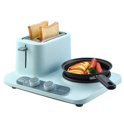 爆款-新年煥新廚,東菱（Donlim）家用多功能早餐機烤面包機DL-3405