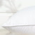 阿思家(ASUKA) 舒芯羽毛枕（2个装）（白鹅毛片 48*75cm）