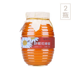 森蜂园 野菊花蜂蜜（1000g*2瓶）