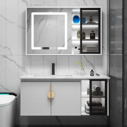 卫欲无限 现代轻奢浴室柜组合SL080 （80cm）