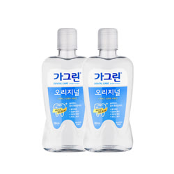佳口林（Garglin）韩国进口漱口水 标准型380ml*2 缓解口腔异味 清新口气 深层清洁 温和不刺激