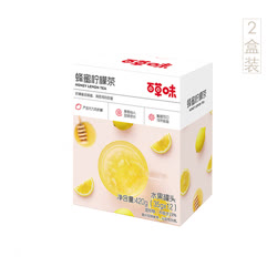 百草味 蜂蜜柠檬茶（水果罐头）420g*2盒装