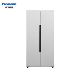 [今日特卖]松下（Panasonic）570升变频顶置压缩机风冷无霜智能对开门家用电冰箱NR-B581WM-W（以旧换新）