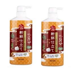 日本原装进口 巴斯克林 舒和草本沐浴露（新鲜柑橘香型）2瓶组