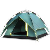创悦 四人双层可独立使用户外野营两用帐篷 CY-5909 蓝色