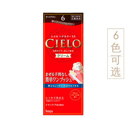 宣若（CIELO） EX系列日本进口植物精华染发膏2支组（按压设计 无需调和）