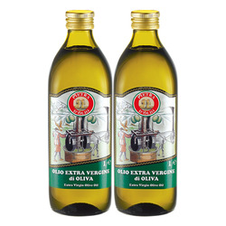 安堤卡 意大利原装进口特级初榨橄榄油1Lx2瓶装