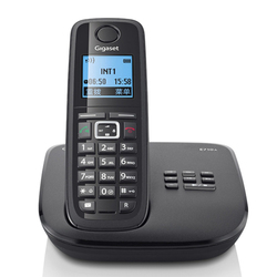 集怡嘉（Gigaset） 原西门子数字无绳电话机E710A（单主机）（德国进口,中文菜单,数字答录）
