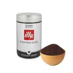 意利（illy） 浓缩咖啡粉（深度烘焙），250克，意大利原包装进口