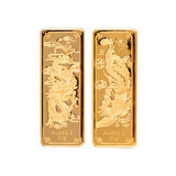 老庙黄金 “龙凤呈祥”对装金条60克