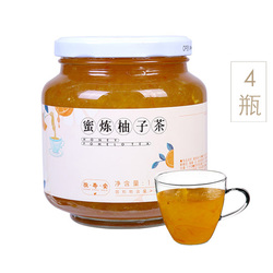 恒壽堂 蜜煉柚子茶組合（1kg*4瓶）