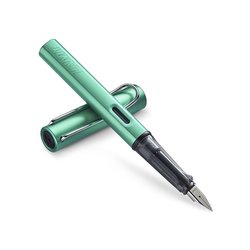 凌美（LAMY） 恒星限量系列蓝绿色铝杆墨水笔F尖