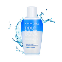 美寶蓮（Maybelline） 眼部及唇部卸妝液150ml 溫和清潔