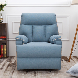 1月家裝 WF,川洋 單人沙發椅 時尚布藝歐式沙發功能艙手動沙發躺椅