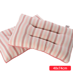 民光 日系水洗棉布枕芯（2個裝）48*74cm Z1601