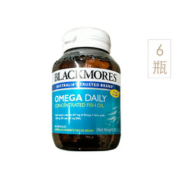 新春滋補季,澳佳寶（BLACKMORES）濃縮魚油膠囊60粒*6瓶裝