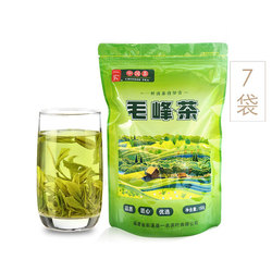 一农 二级毛峰茶7包量贩装(150g/袋 *7,绿茶茶叶,当季采摘)