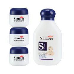 思諾爾（Sinuoer） 滋潤霜乳4+1組（皴裂霜*3+潤膚乳*1+洗發沐浴*1）